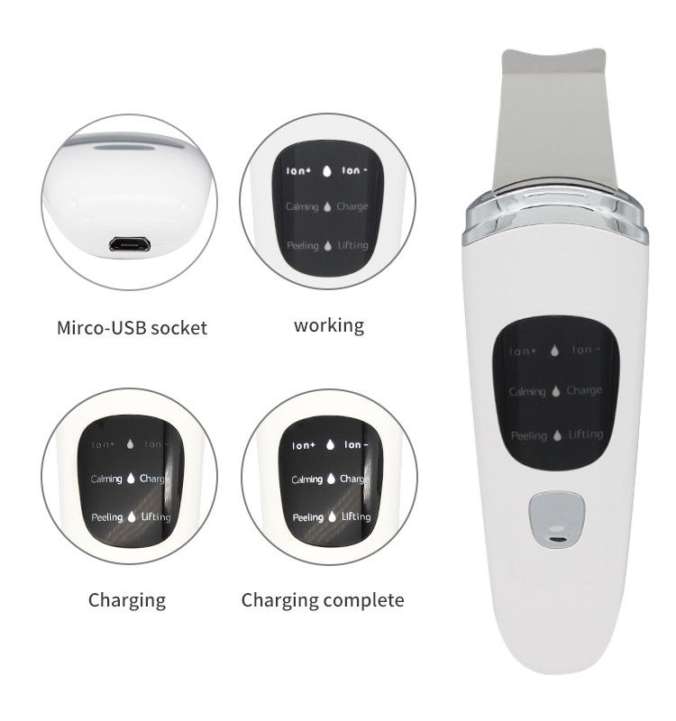 Mini-épurateur à ultrasons portable pour nettoyer et rajeunir la peau