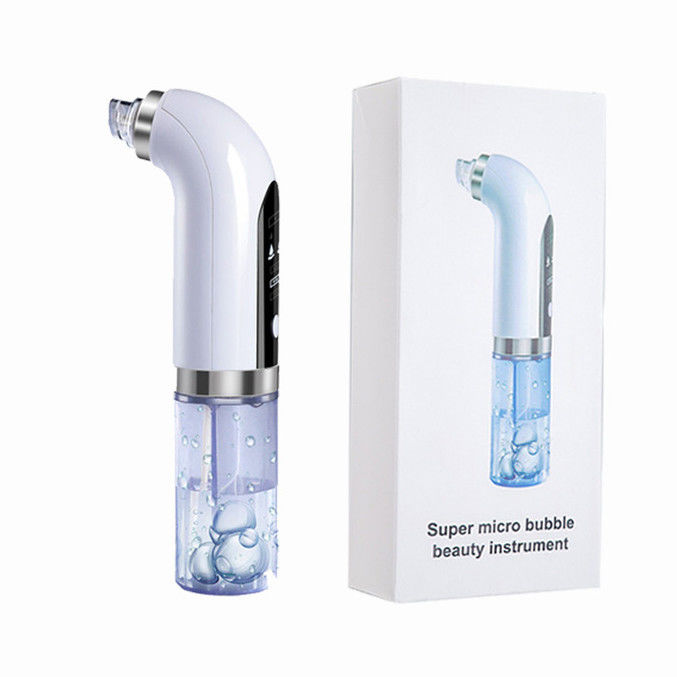 Nettoyeur de pores à cycle d'eau à petites bulles avec une puissance d'aspiration de 30 kPa et une tension de charge de 5 V/1 A
