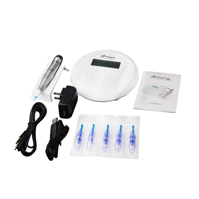 Pistolet de tatouage maquillage permanent machine à tatouer stylo Derma électrique V6 Artmex MTS PMU