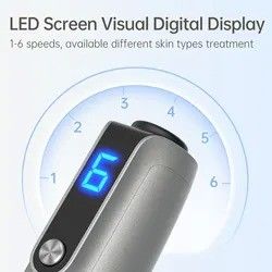 Dermapen M8S câblé/sans fil pour les bouchons de soins personnels et commerciaux
