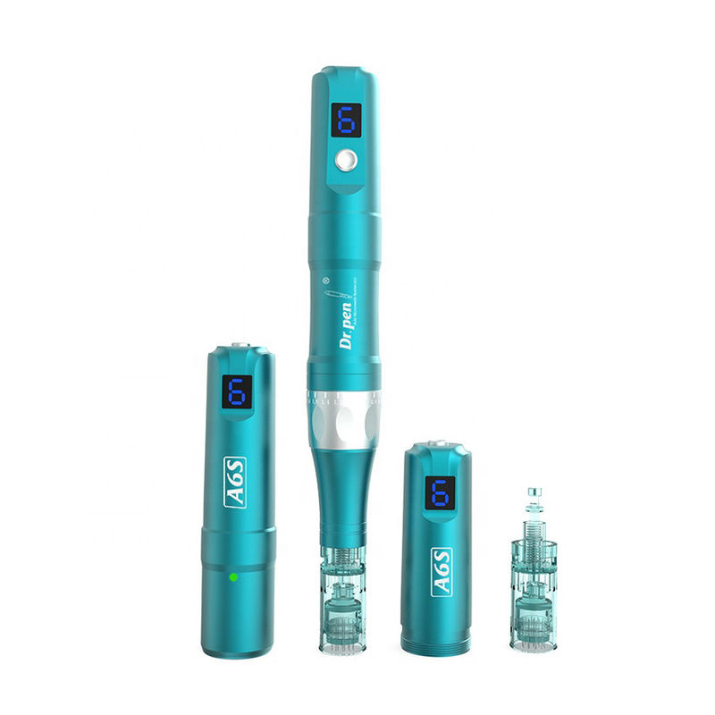 Dr pen A6S Wireless / Wired 2 en 1 appareil électrique de microneedling pour les soins personnels de beauté