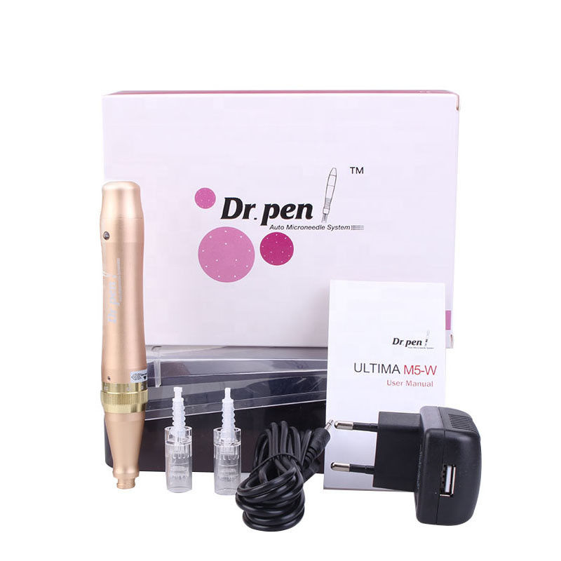 Revitaliser la peau avec le Dr Pen M5-W Gold Dermapen et les aiguilles 1/3/7/9/12/24/36/42