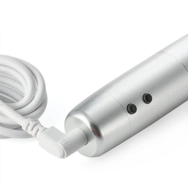 Coloris de corps argenté 7 couleurs LED Photon Electric Derma Pen pour fonction de rajeunissement de la peau