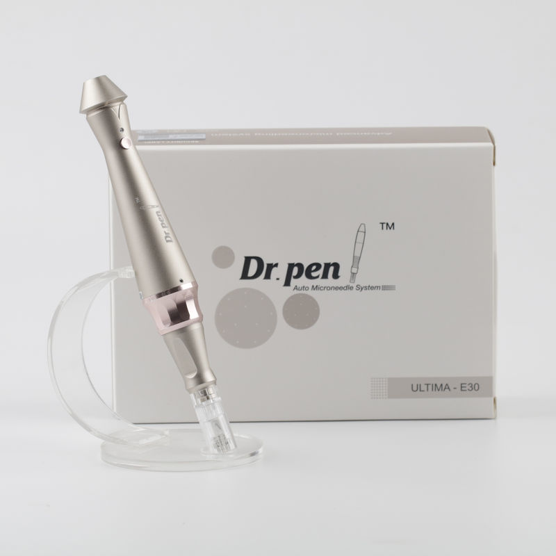 Dr.pen E30 C Plume Dermique Professionnelle à fil machine de soin de la peau avec coque en alliage d'aluminium