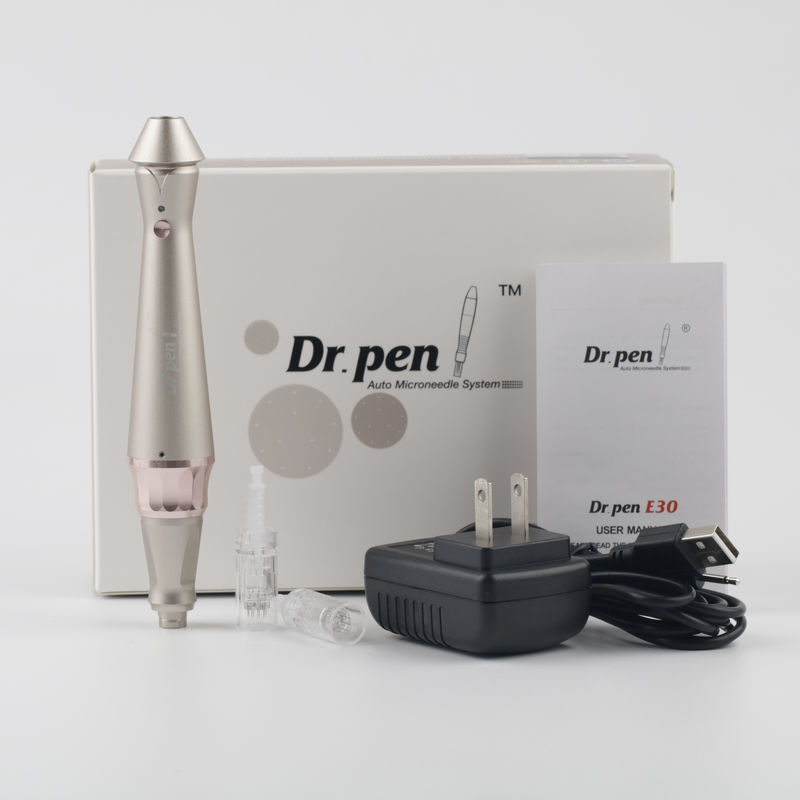 Dr.pen E30 C Plume Dermique Professionnelle à fil machine de soin de la peau avec coque en alliage d'aluminium