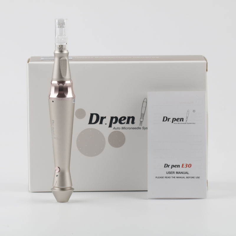 Dr.pen E30 C Plume Dermique Professionnelle à fil machine de soin de la peau avec coque en alliage d'aluminium