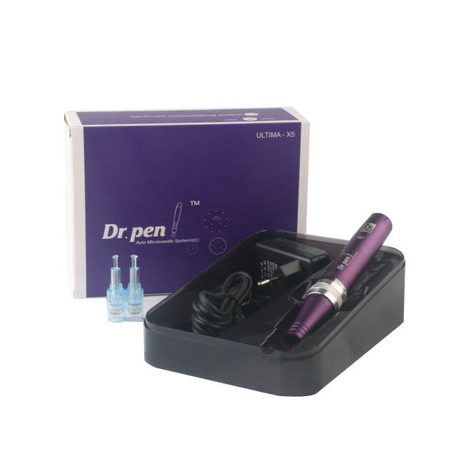 Dr Derma Pen X5 Système électrique à microneigle pour éliminer les rides et rajeunir la peau