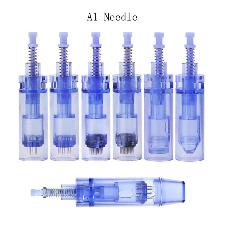 Matériau du corps du PC en plastique Derma Pen Aiguilles pour A1 A6 A7 M5 M7 M8 A6S N2 MYM X5 E30