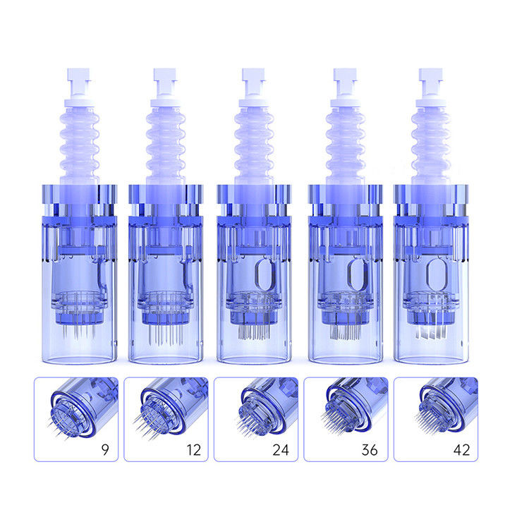 Zone cible du visage Toutes les aiguilles Dermapen pour la baïonnette Derma Pen A1/A6 Cartouche micro-aiguille