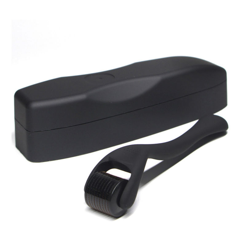 Anti-gonflement 540 Aiguille Matte Derma Roller 0,5 mm Croissance de la barbe Titane Roller de barbe
