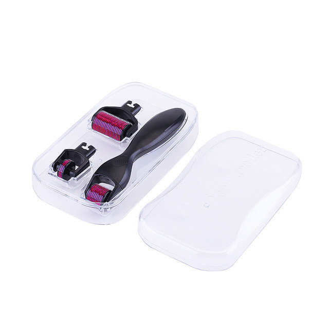 Type Titanium Derma Roller pour le visage, zone cible, corps 3 en 1