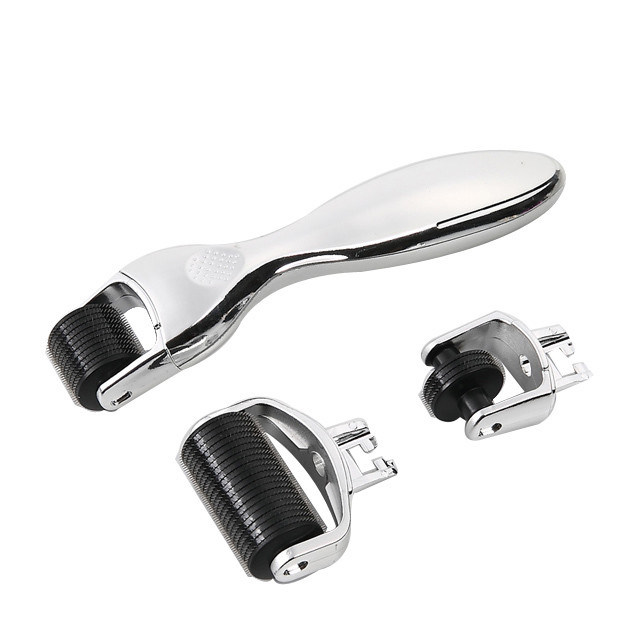 Type Titanium Derma Roller pour le visage, zone cible, corps 3 en 1