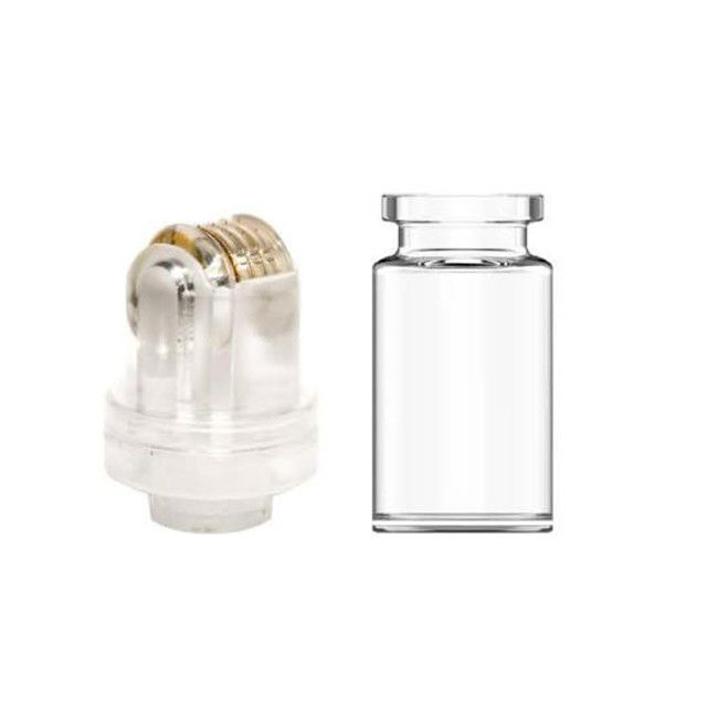 CE approuvé 64 points d'or Hydra Microneedle Titanium Derma Roller pour l'acide hyaluronique