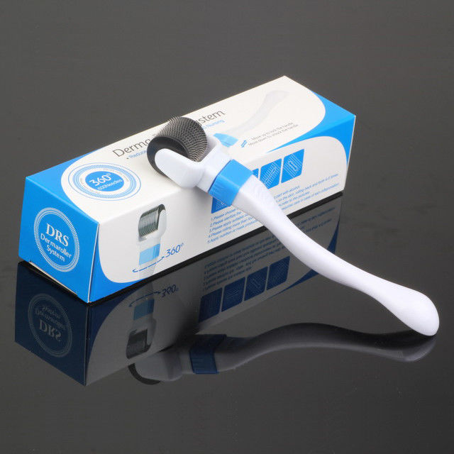 Roller en plastique à poignée micro-aiguille pour le traitement des vergetures et le retrait des cicatrices