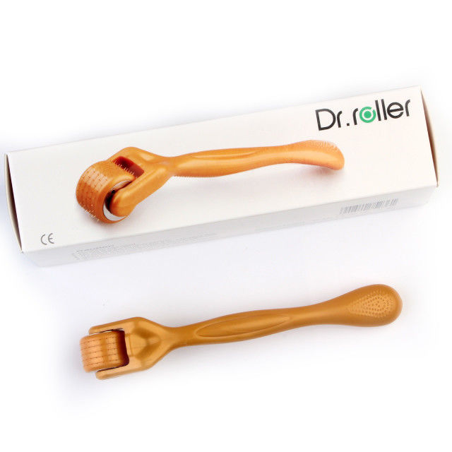Personnaliser Derma Roller pour le rajeunissement de la peau 120 aiguilles Micro-aiguille de traitement du visage Roller