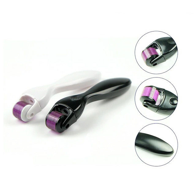 Roller Dermique en acier inoxydable/titane à micro-aiguille de 0,2 à 3,0 mm pour le rajeunissement de la peau