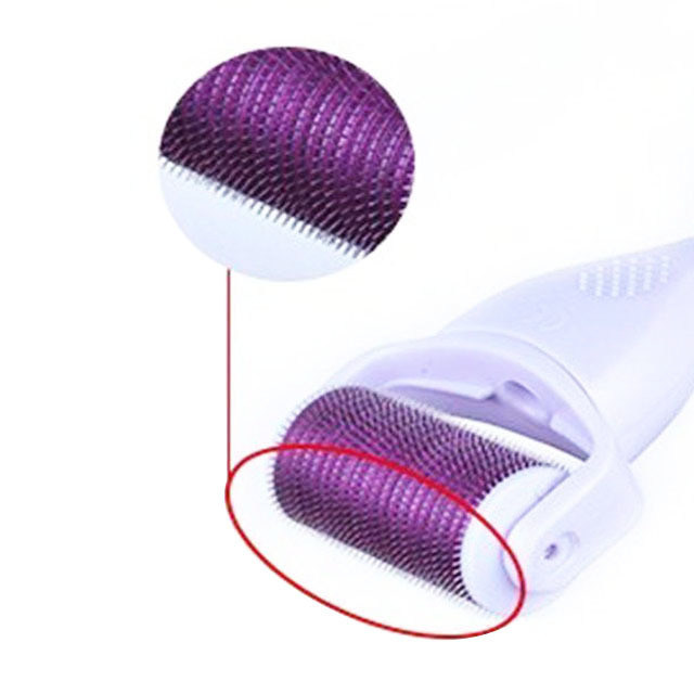 1200 broches d' aiguille en titane Microneedle Derma Roller pour la peau de la tête et plus