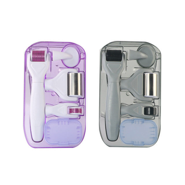 6 en 1 Kit Derma Roller avec Ice Roller Le refroidissement de la peau Les soins Derma Beauté du visage