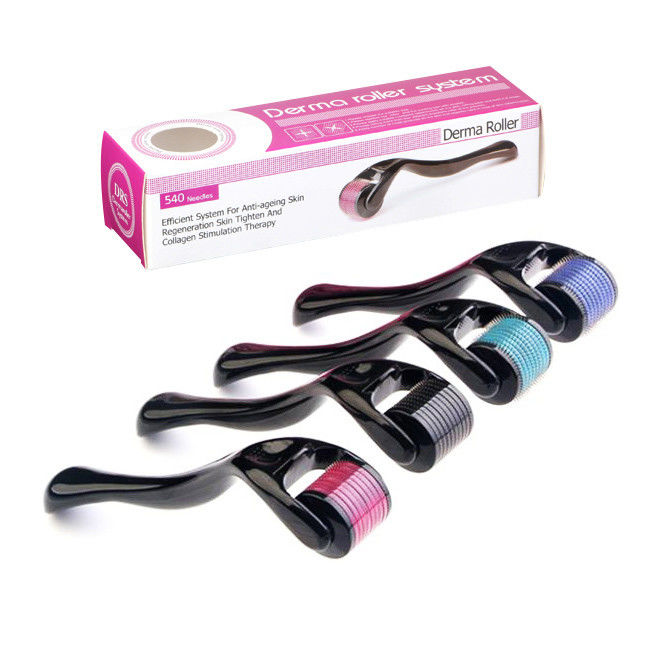 NO Plugs Type de qualité médicale DRS540 Microneedle Derma Roller pour les soins de routine de la peau