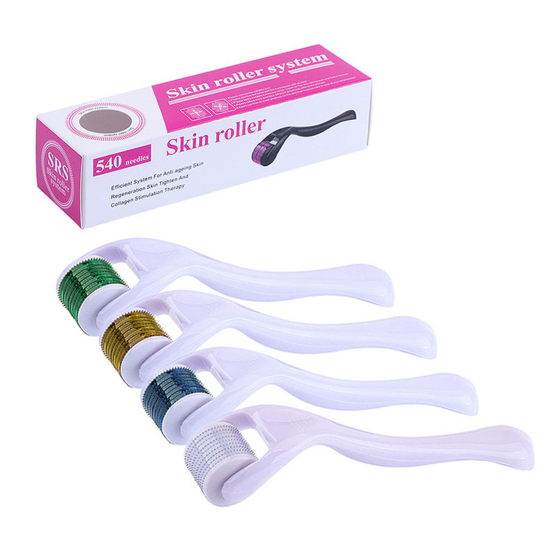 NO Plugs Type de qualité médicale DRS540 Microneedle Derma Roller pour les soins de routine de la peau