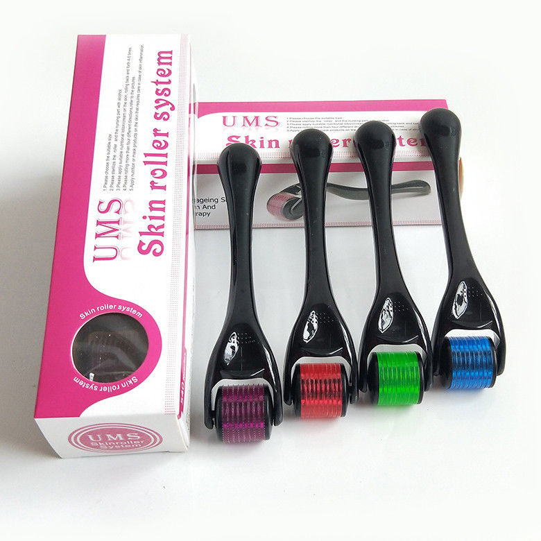 NO Plugs Type de qualité médicale DRS540 Microneedle Derma Roller pour les soins de routine de la peau