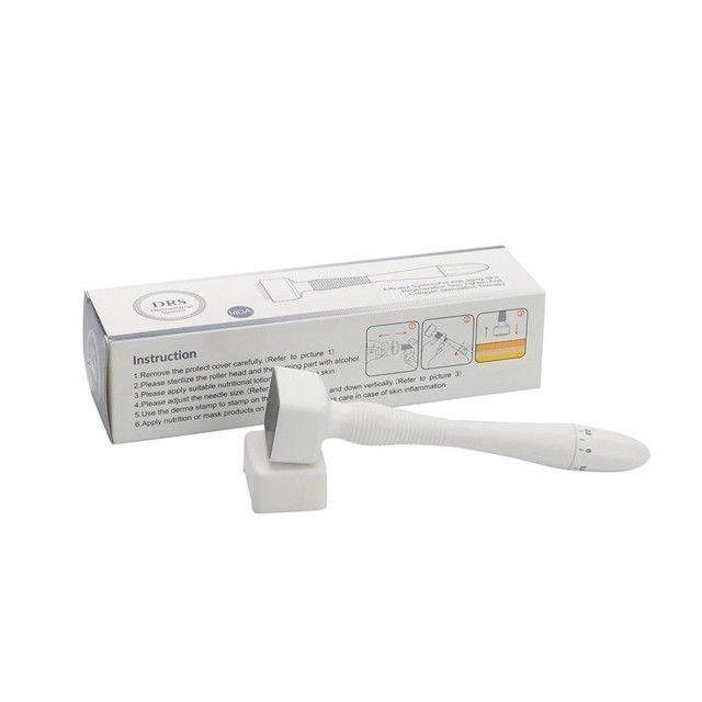 140 aiguilles Stamp Derma Roller Aiguille moustiquaire pour les cernes et le traitement des rides