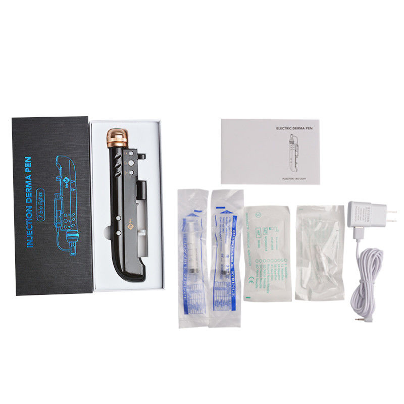 7 Lights Nano Derma Pen Un stylo électrique à microneedle pour les améliorations mammaires et les soins du visage