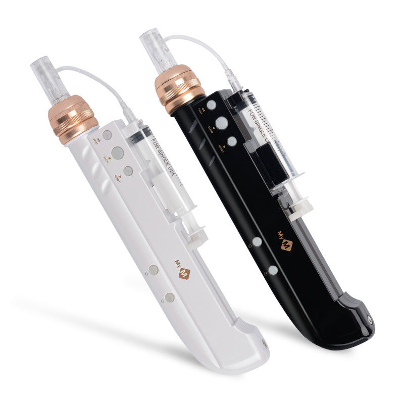 7 lumières Nano Derma Pen 3 en 1 Mini Injecteur de mésothérapie à l' eau pour agrandissement du sein