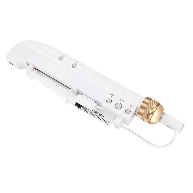 7 lumières Nano Derma Pen 3 en 1 Mini Injecteur de mésothérapie à l' eau pour agrandissement du sein